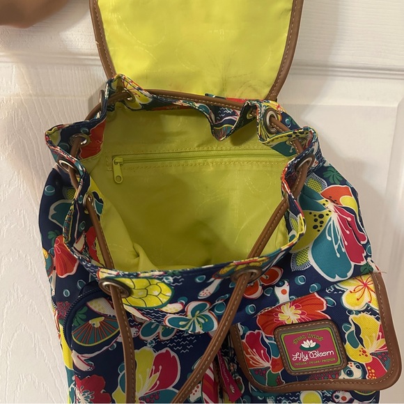 Lily Bloom Colorful Floral Backpack - Picture 7 of 10